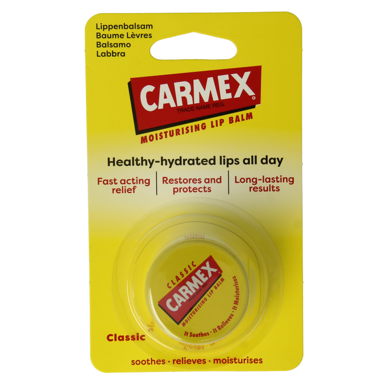 Carmex Lip balm classic potje 7,5 gram