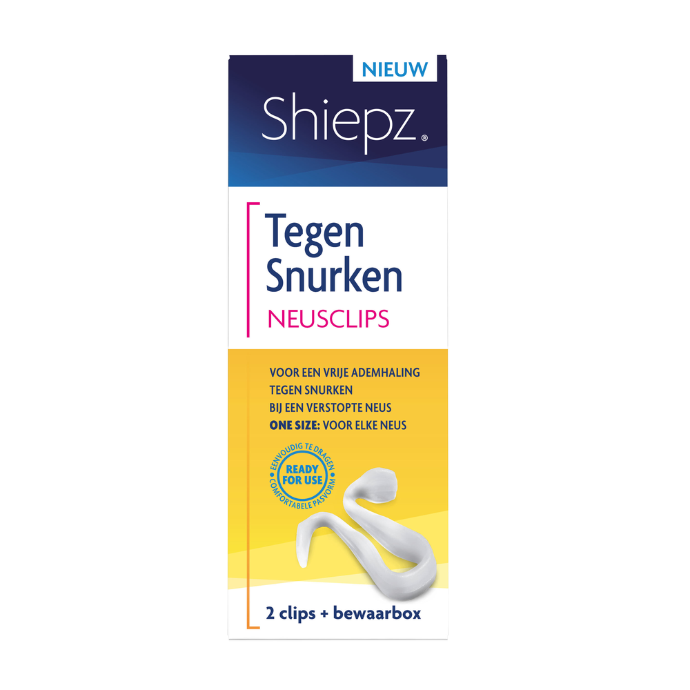 Shiepz Tegen snurken neusclip 2 stuks