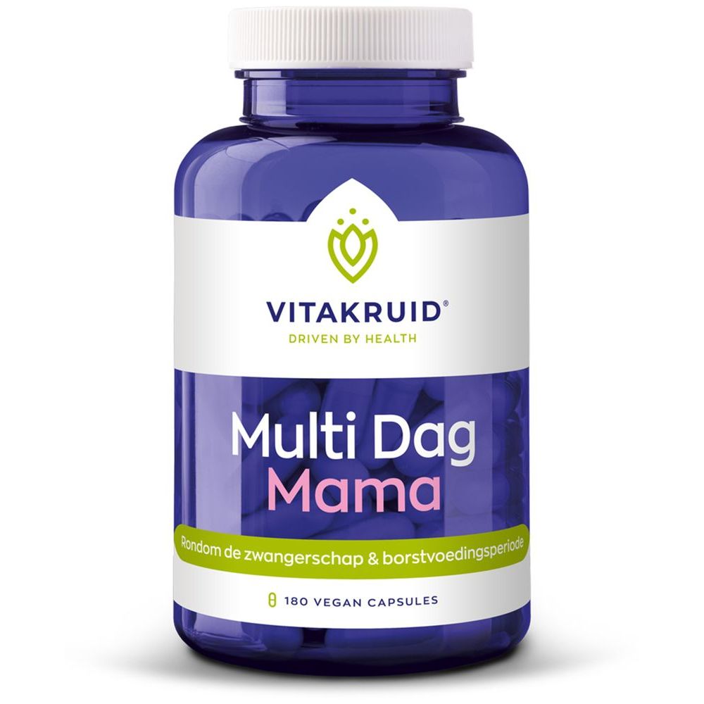 Vitakruid Multi dag mama vegan 180 vcaps