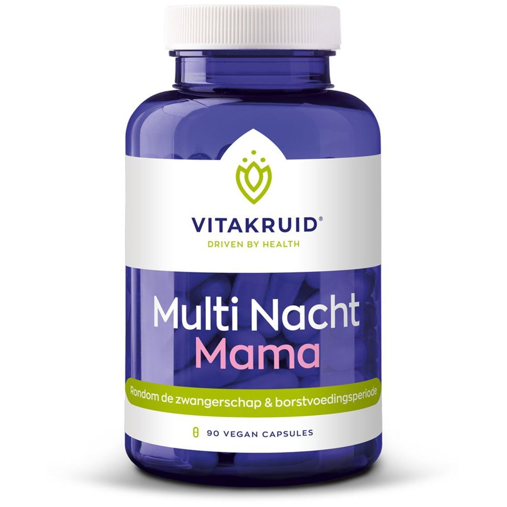 Vitakruid Multi nacht mama vegan 90 vcaps