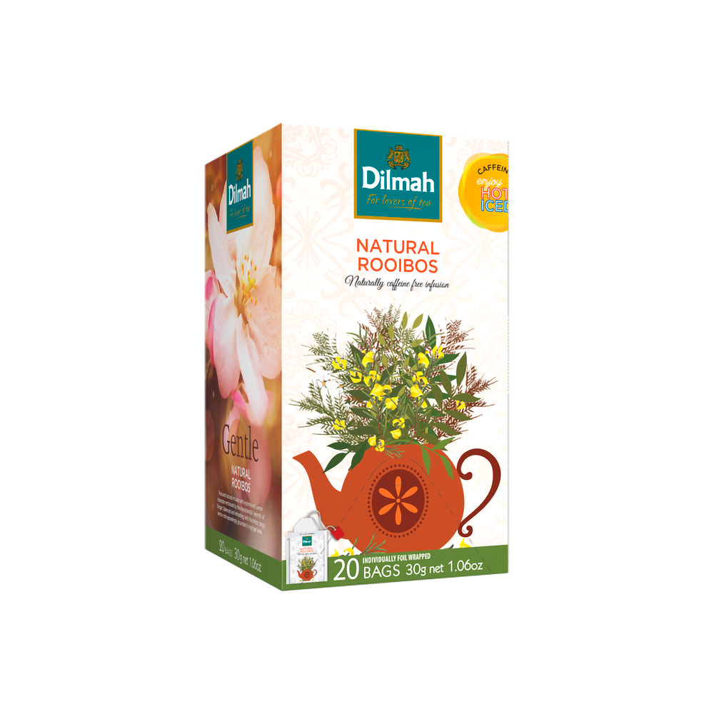 Dilmah Rooibos natural herbal infusion 20 zakjes