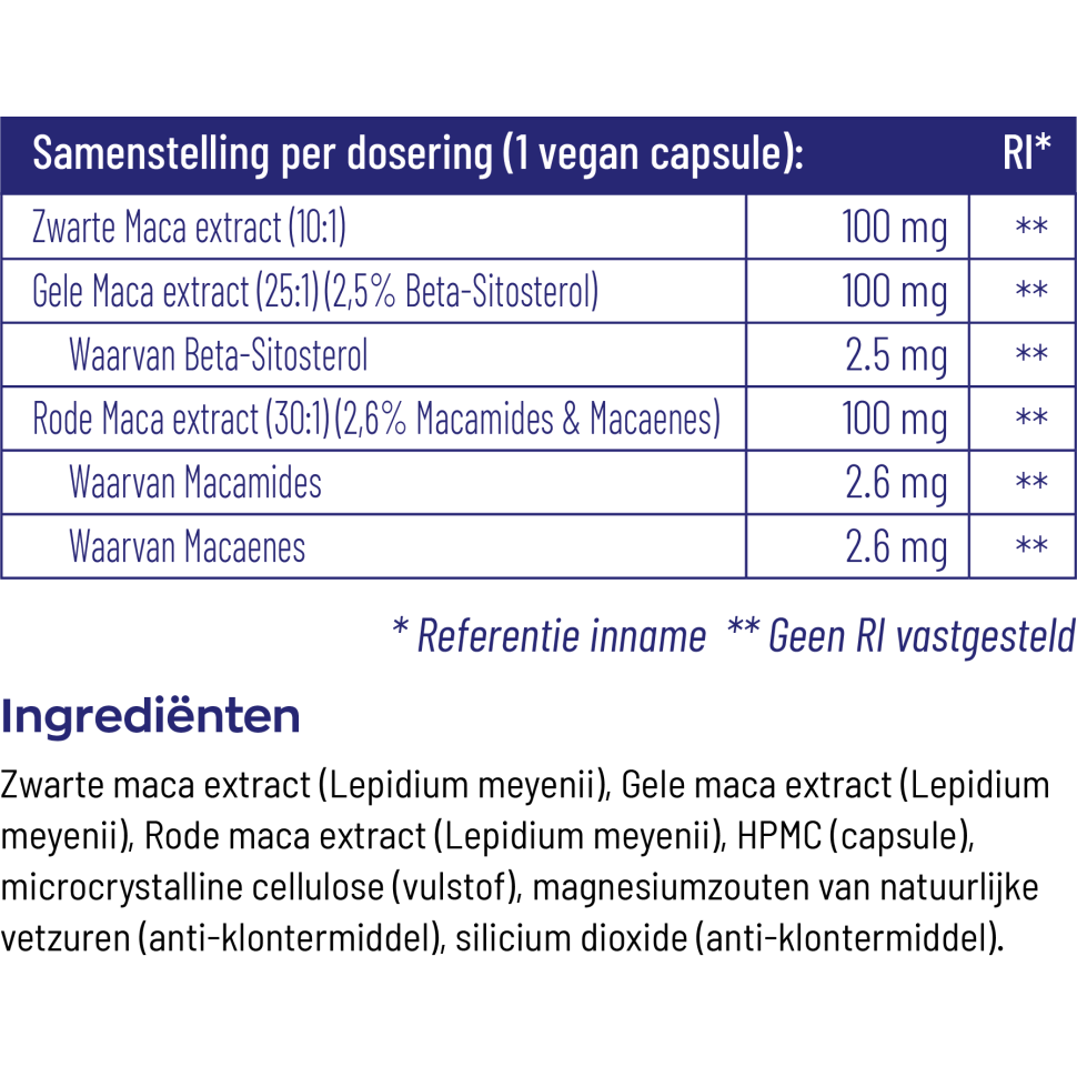 Vitakruid Maca³ Complex 90 vcaps