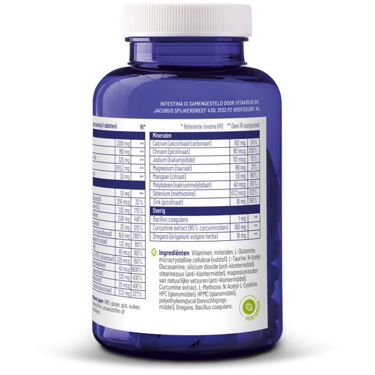 Vitakruid Intestina 120 tabletten