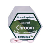 Berthelsen Chroom picolinaat 62,5 mcg 250 tabletten