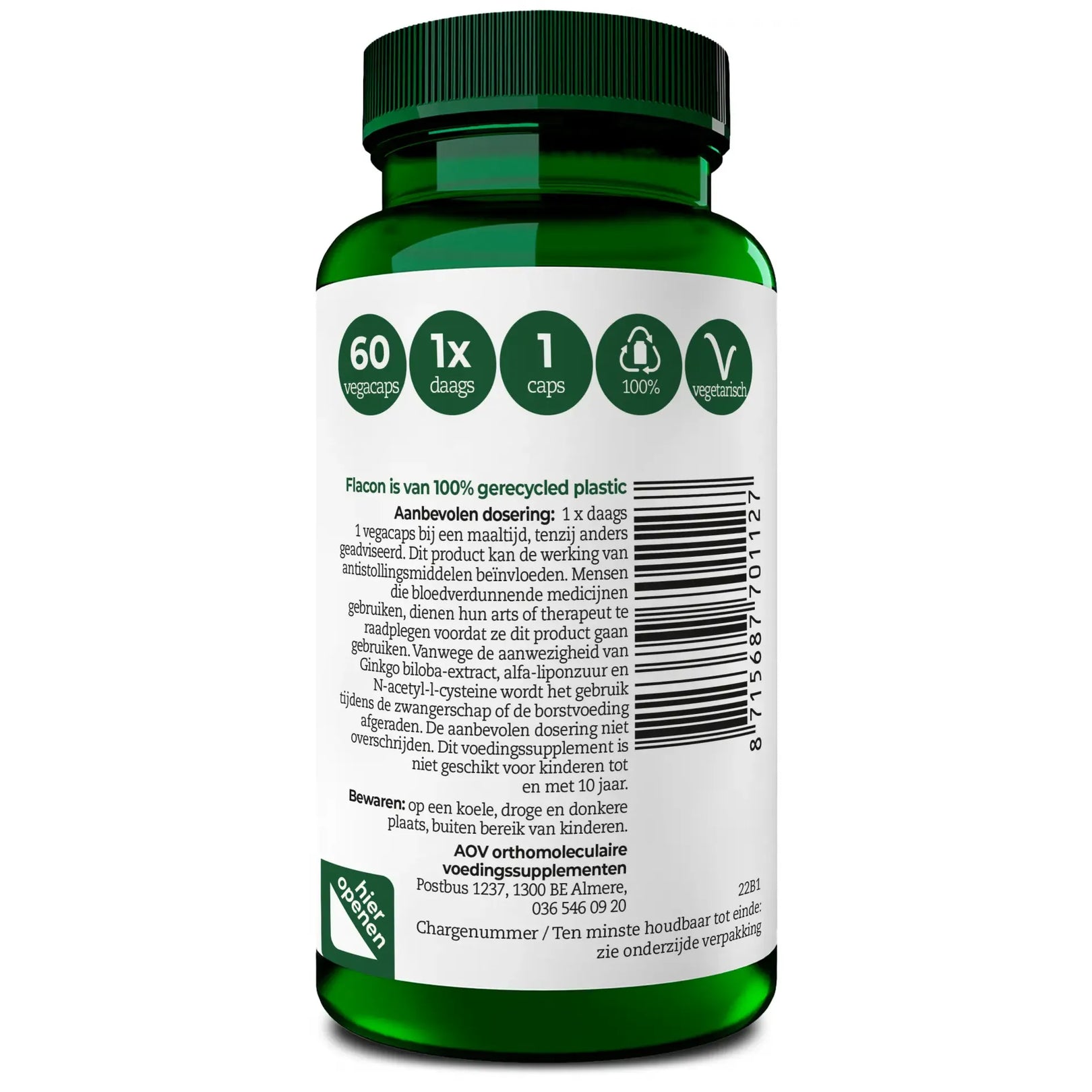 AOV 112 Multi probiotica 50+ 60 vcaps