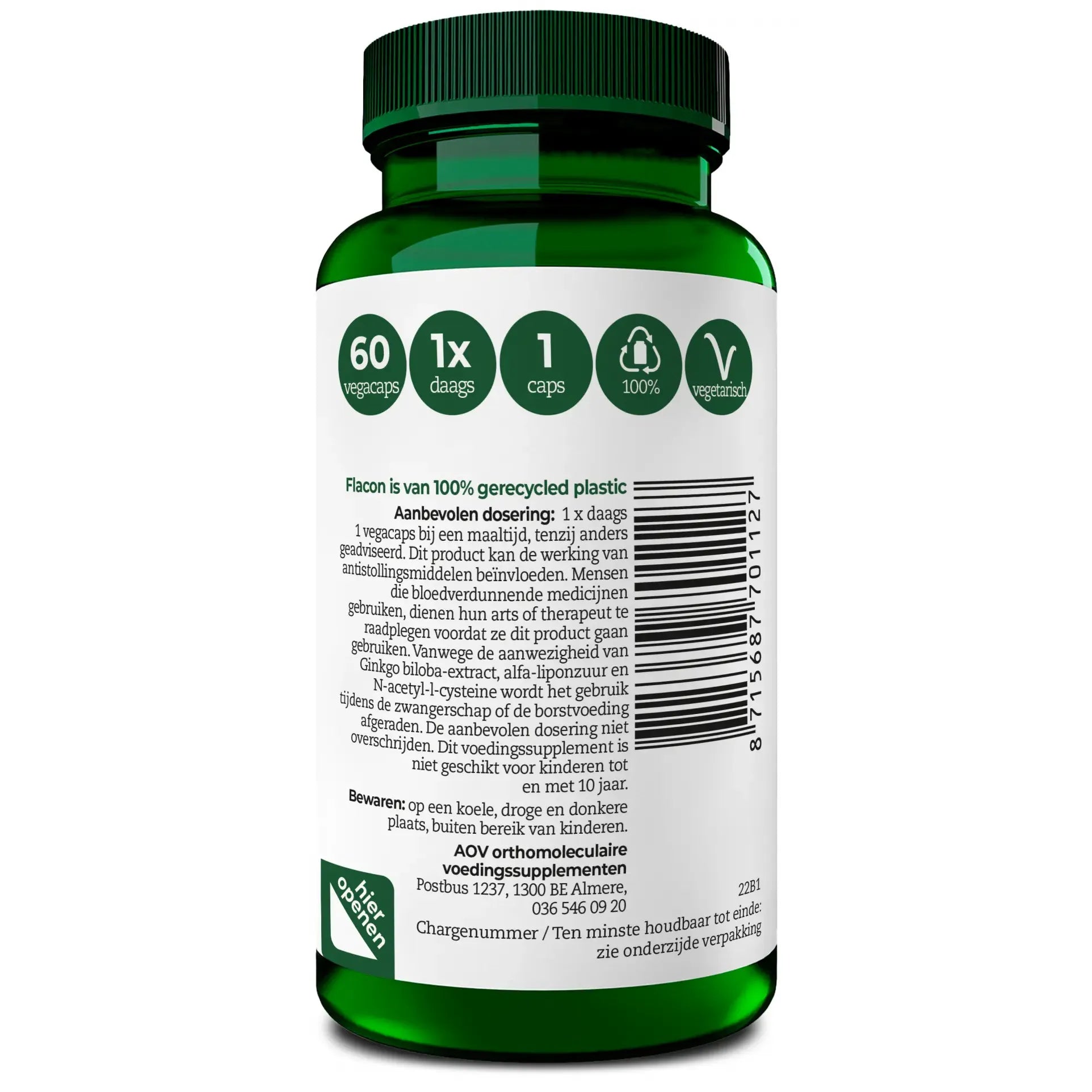 AOV 112 Multi probiotica 50+ 60 vcaps