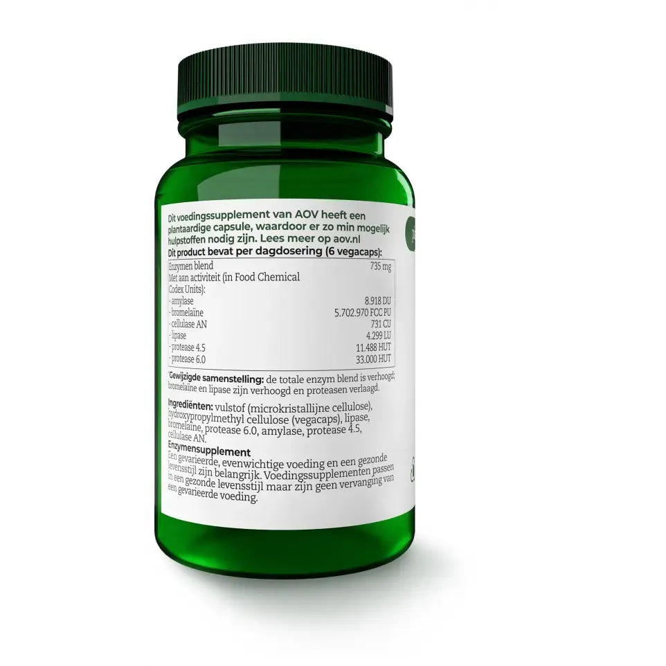 AOV 1129 Plant-enzym 60 vcaps