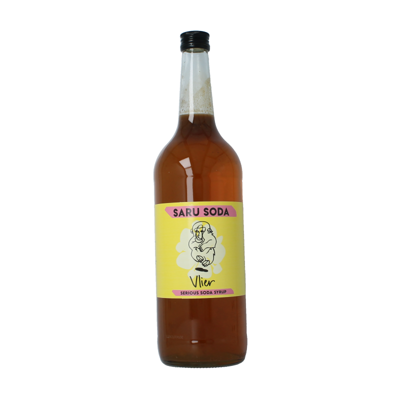 Saru Soda Siroop vlier bio demeter 1 liter