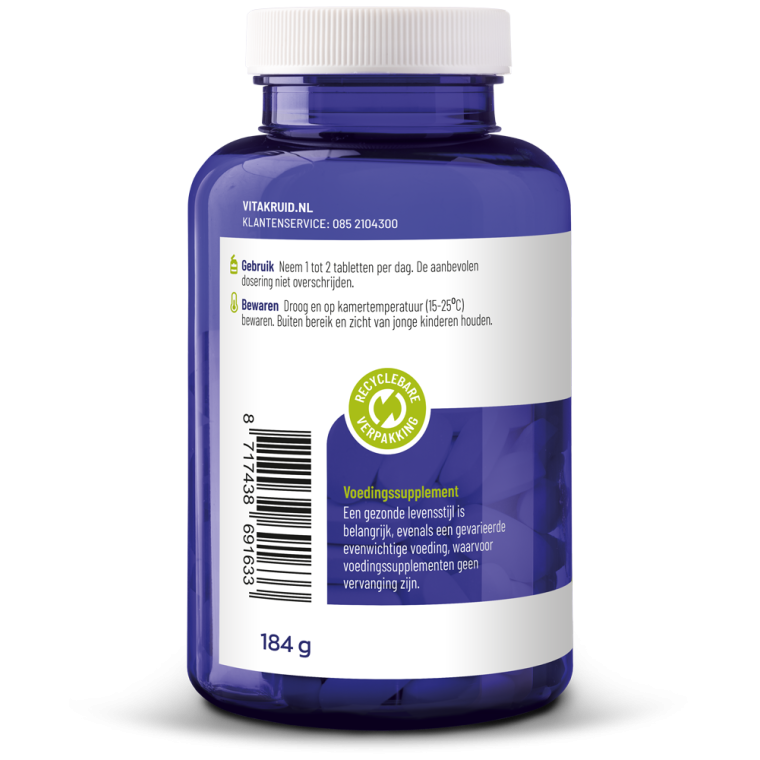 Vitakruid Magnesium 200 citraat 90 tabletten