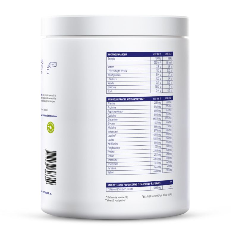 Vitakruid Beauty Whey Vanille 675 gram