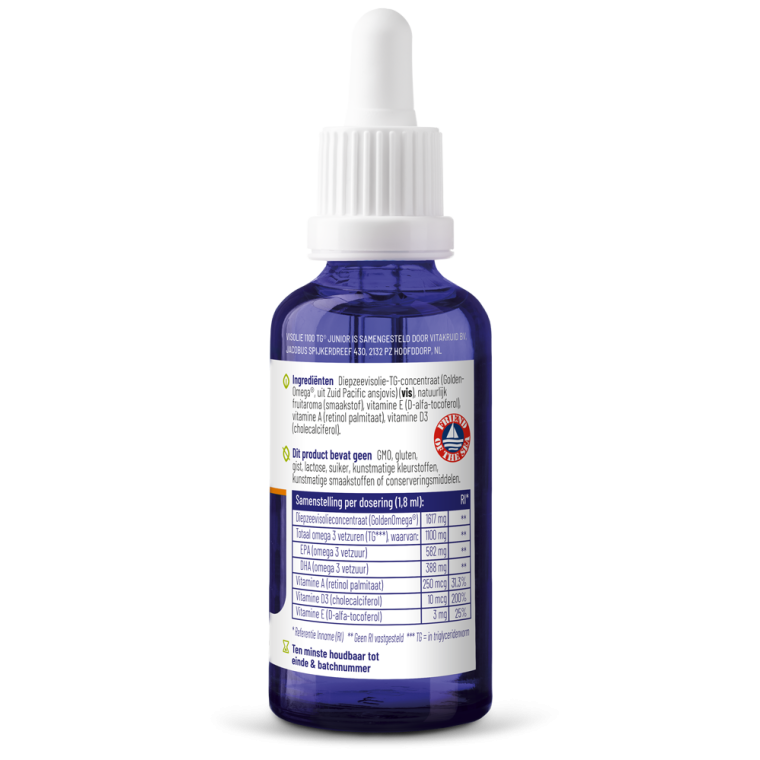 Vitakruid Visolie 1100 TG junior 54 ml