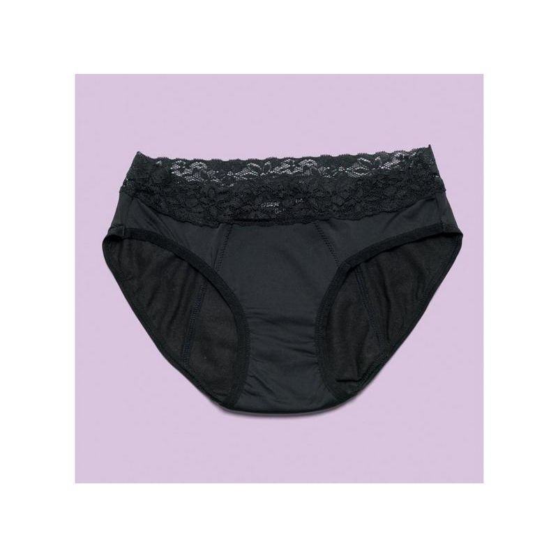 Cheeky Wipes Menstruatie ondergoed Feeling Pretty zw maat 42-44