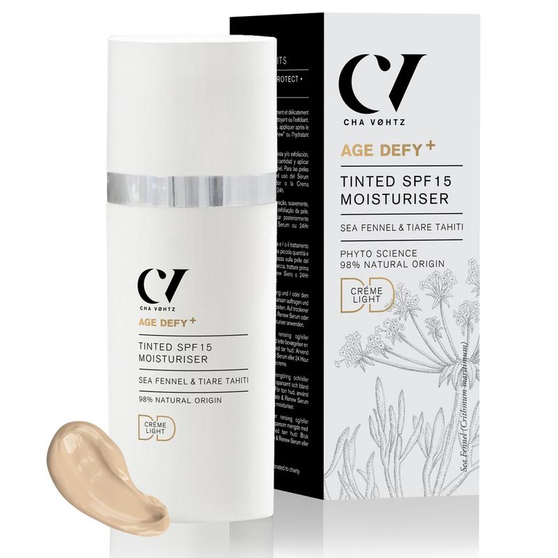 Green People Age defy+ tinted DD moisturiser light SPF15 30 ml