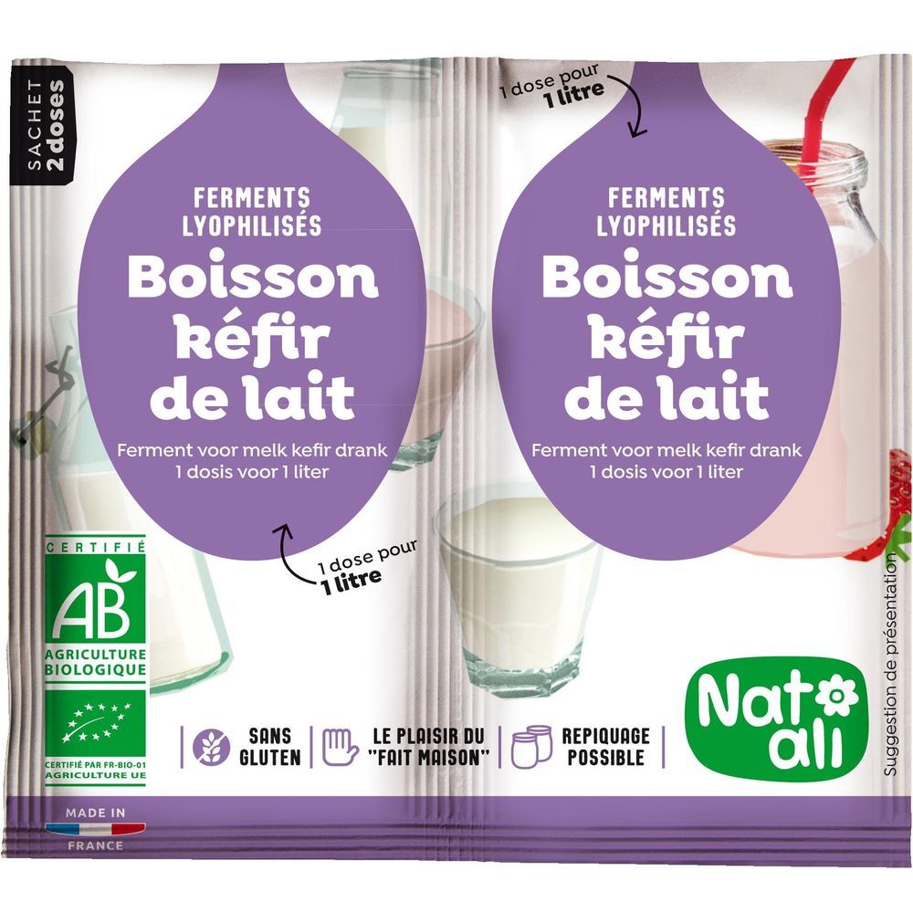 Nat-Ali Fermenten Kefir Melk 12 gr
