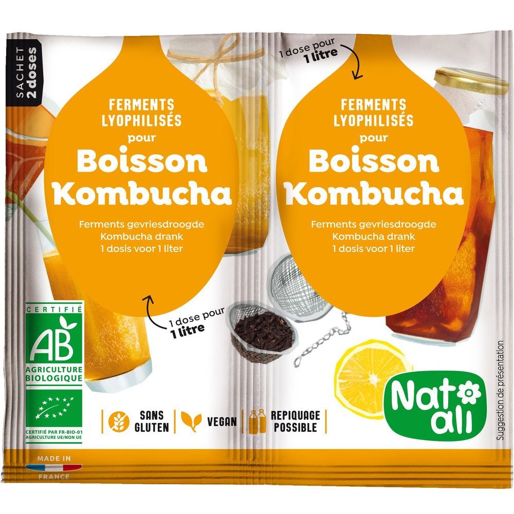 Nat-Ali Ferment voor Kombucha 10 gr
