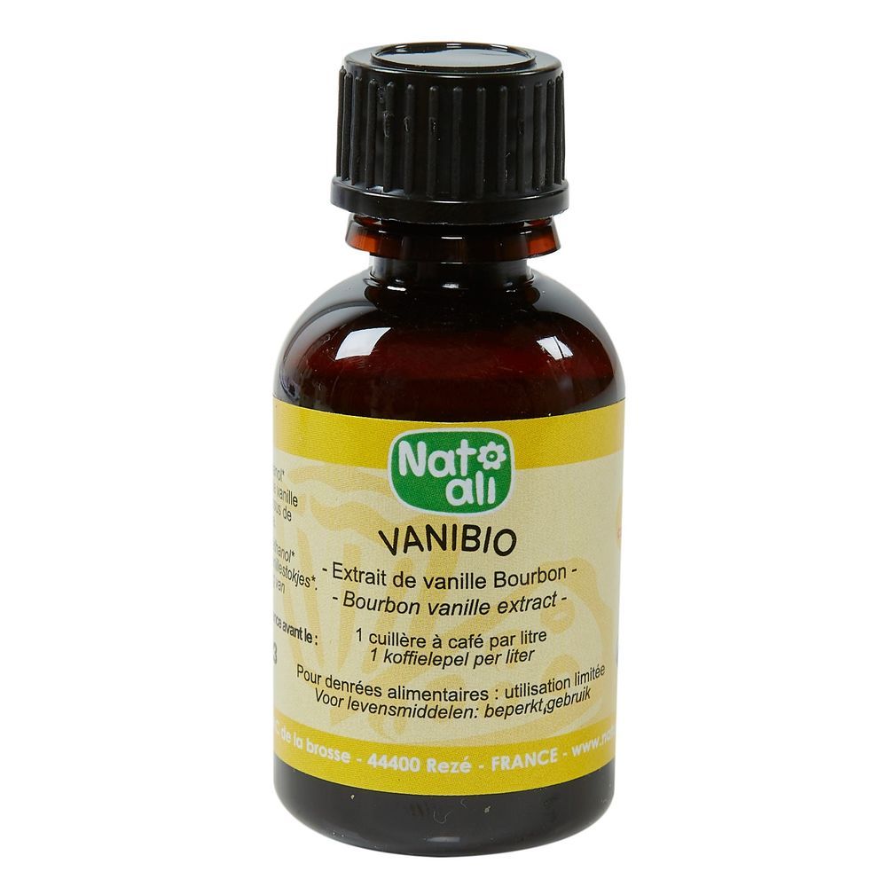 Nat Ali Natural Bourbon Vanille Extract 30 ml