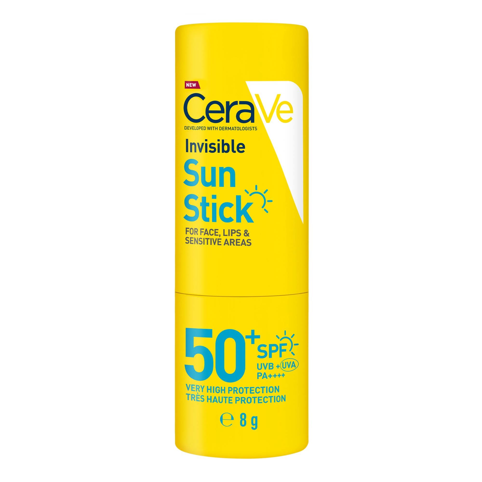 Cerave Sunscreen face stick SPF50 8 gram