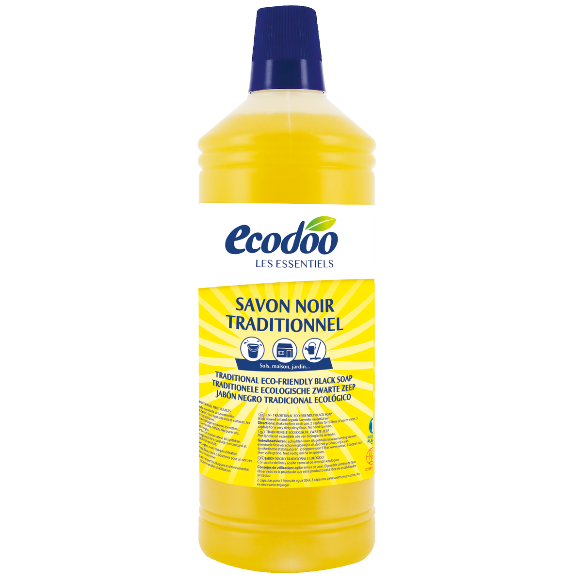 Ecodoo Zwarte zeep 1 liter