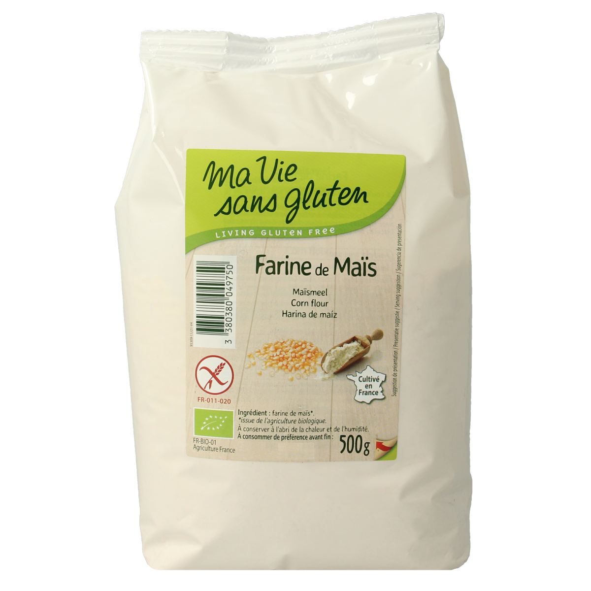 Ma Vie Sans Gluten Maismeel 500 gram