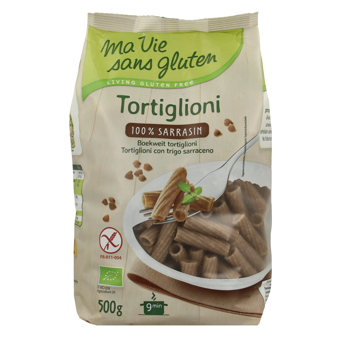 Ma Vie Sans Gluten Tortiglioni pasta van boekweit 500 gram