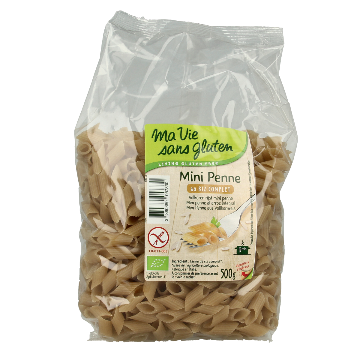 Ma Vie Sans Gluten Penne mini volkoren 500 gram