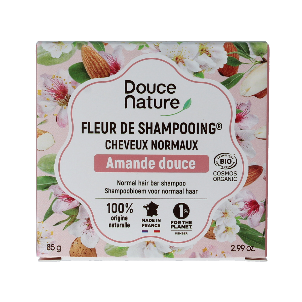 Douce Nature Shampoo bar normaal haar 85 gram