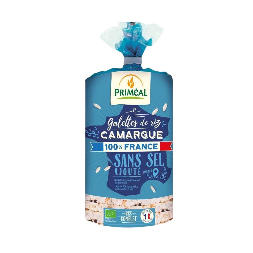Primeal Rice cakes camargue zonder zout 130 gram