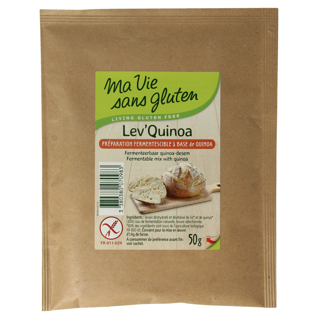 Ma Vie Sans Gluten Zuurdesem quinoa 50 gram