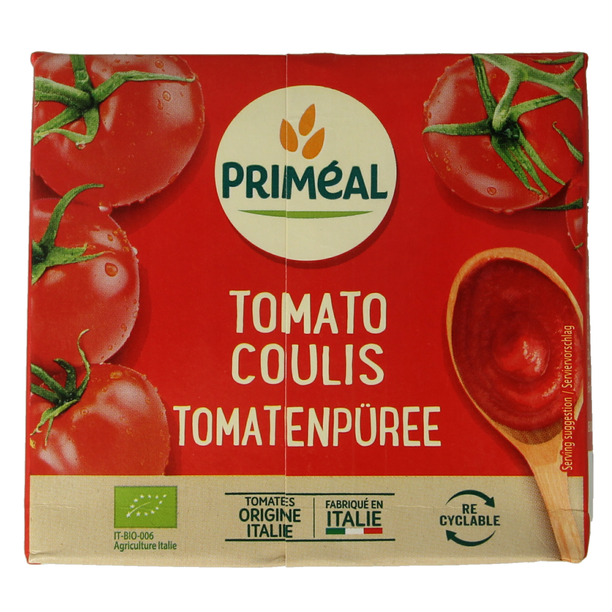 Primeal Tomatenpuree 500 gram