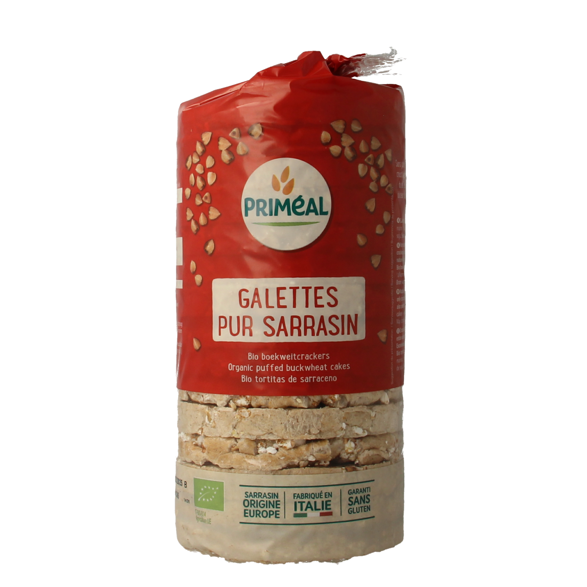 Primeal Boekweitcrackers 100 gram