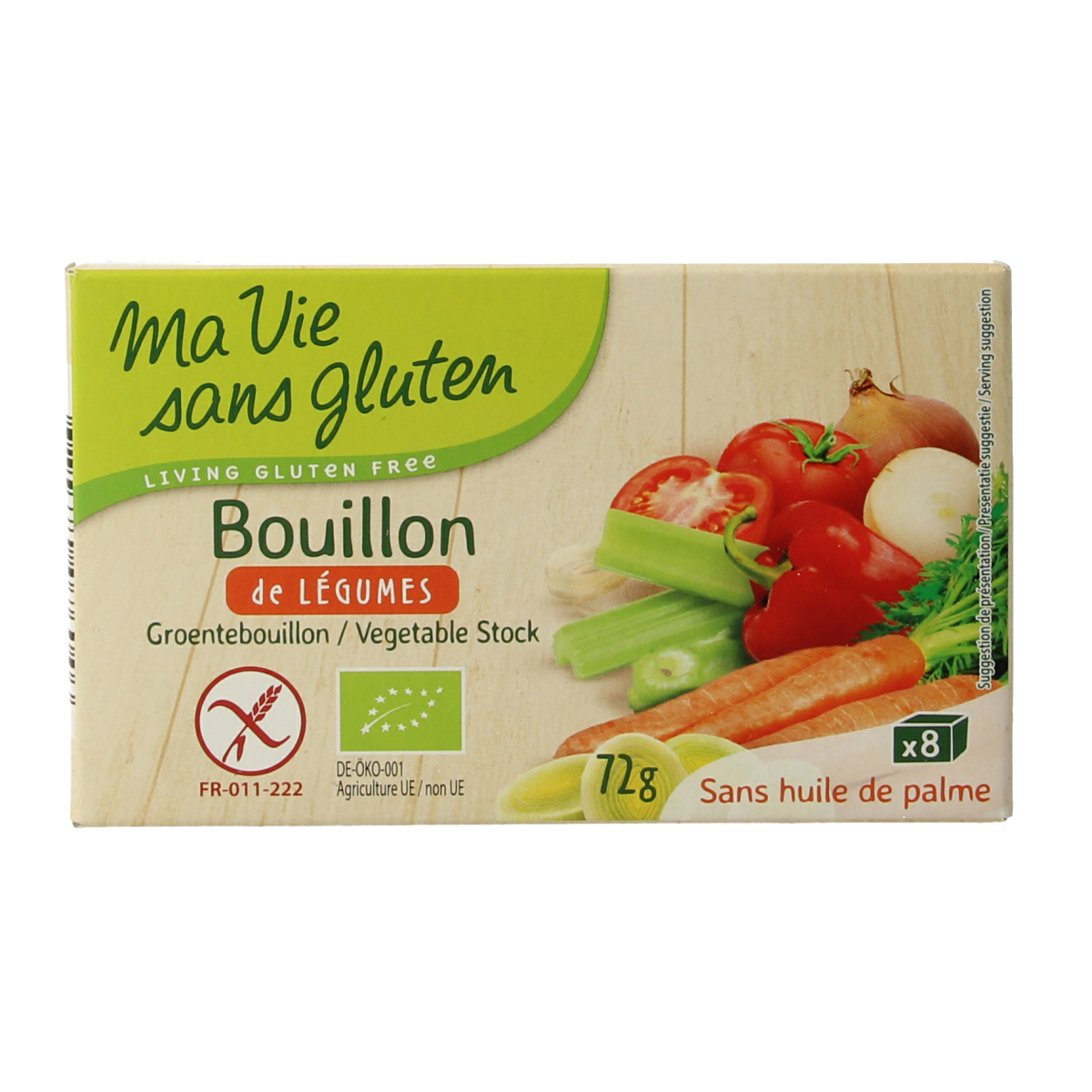 Ma Vie Sans Gluten Groentebouillon 72 gram