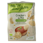 Ma Vie Sans Gluten Rijstcrackers met olijfolie 40 gram