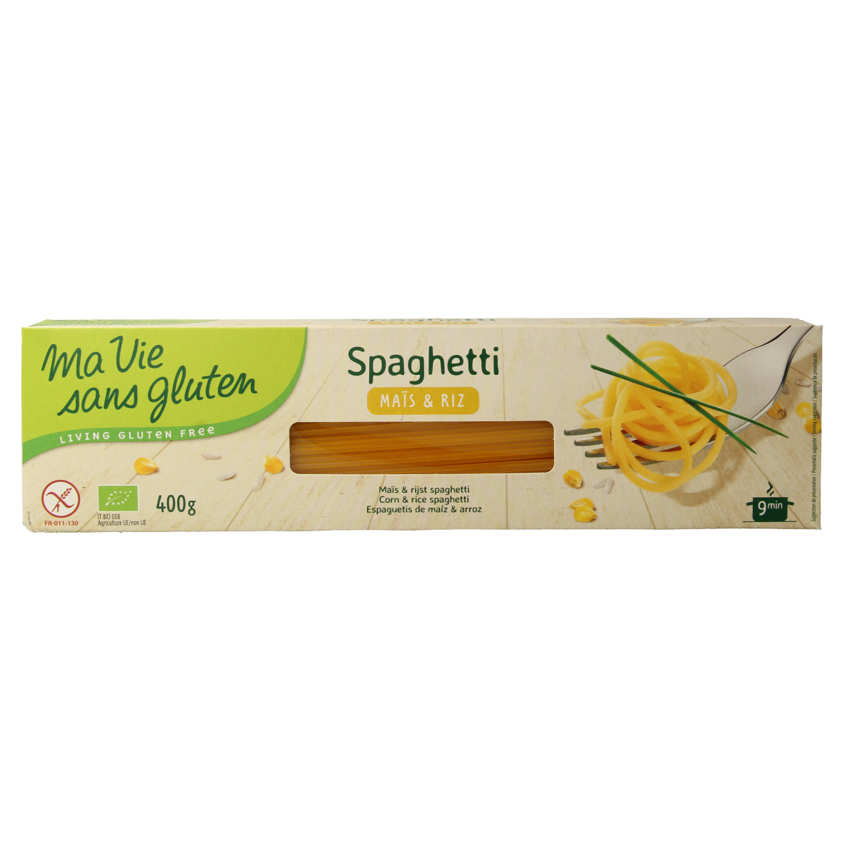 Ma Vie Sans Gluten Spaghetti van mais & rijst 400 gram