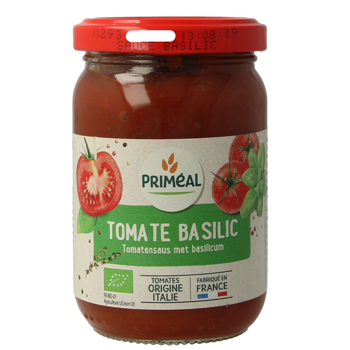 Primeal Pastasaus tomaten basilicum 200 gram