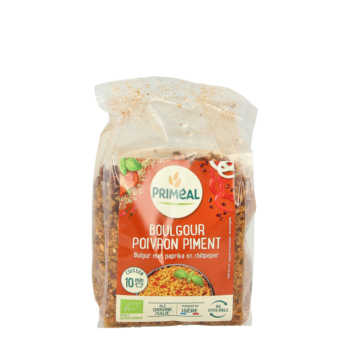 Primeal Bulgur met paprika en Spaanse peper 300 gram