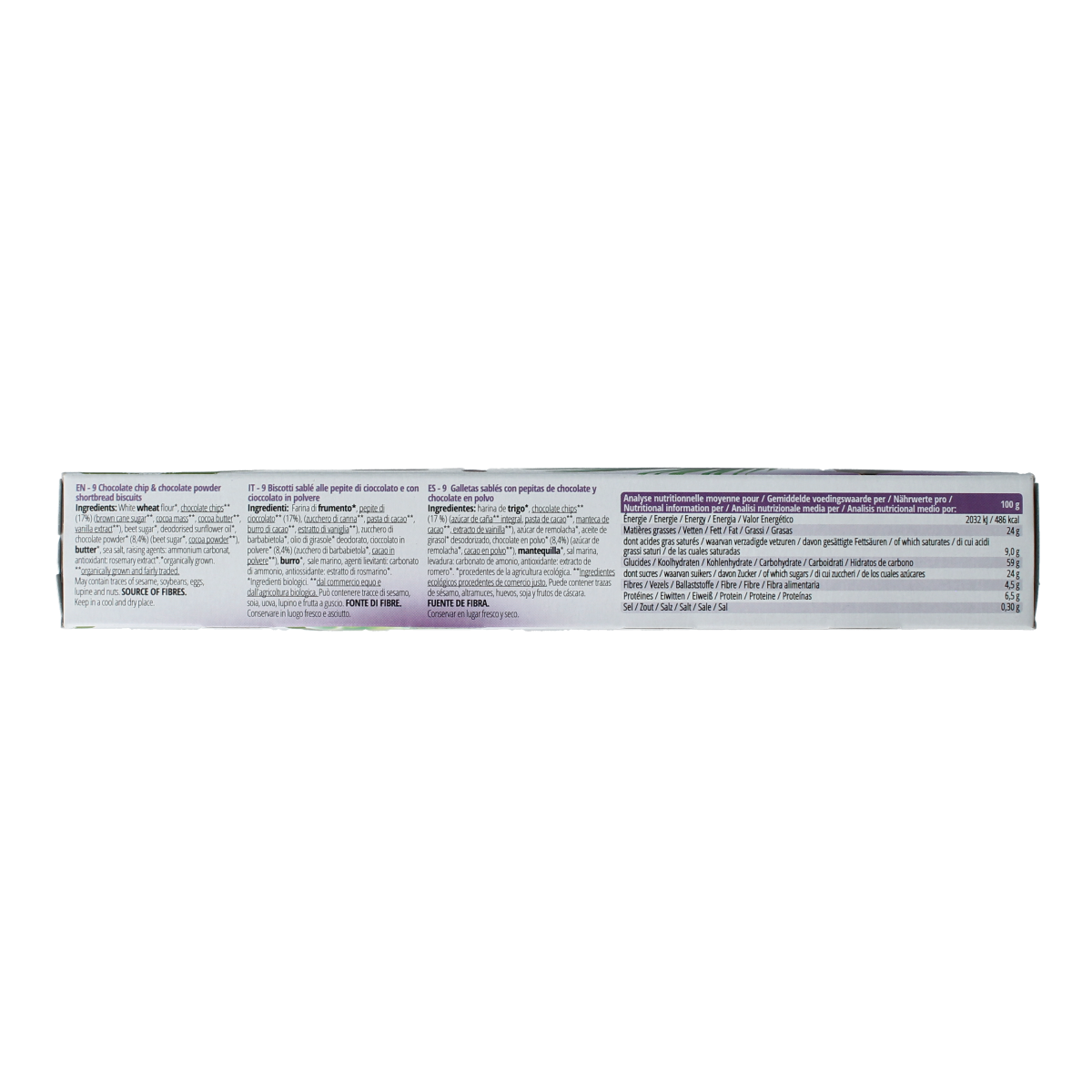Bisson Chocolade koekjes sables gourmet 150 gram