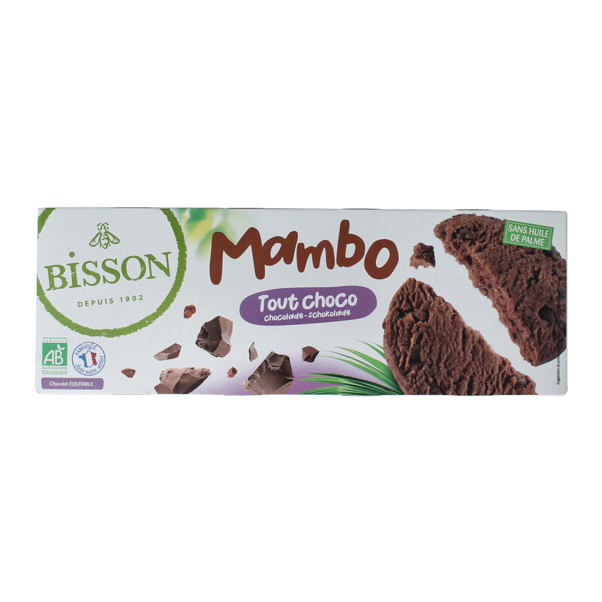 Bisson Chocolade koekjes sables gourmet 150 gram