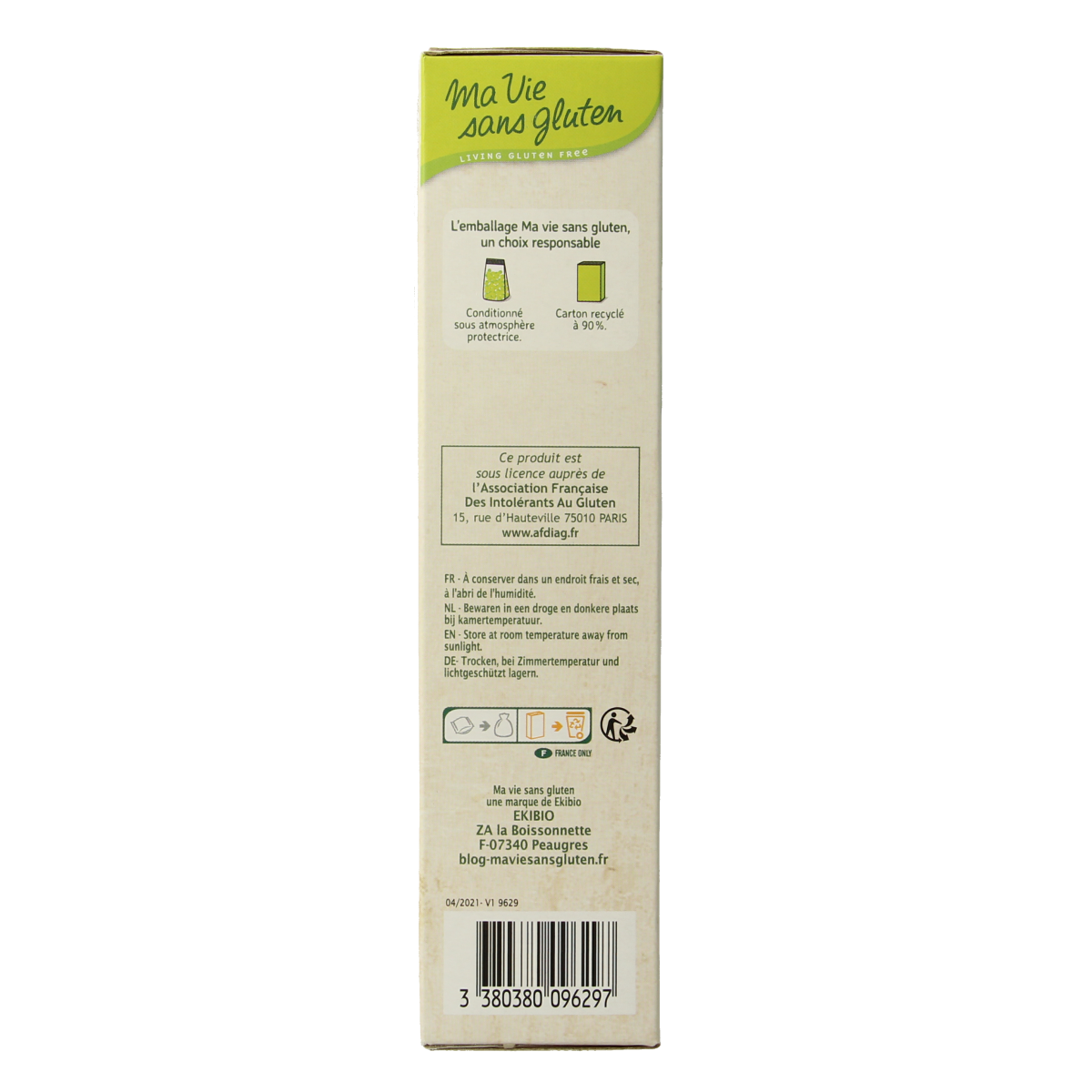 Ma Vie Sans Gluten Couscous 100% boekweit 375 gram