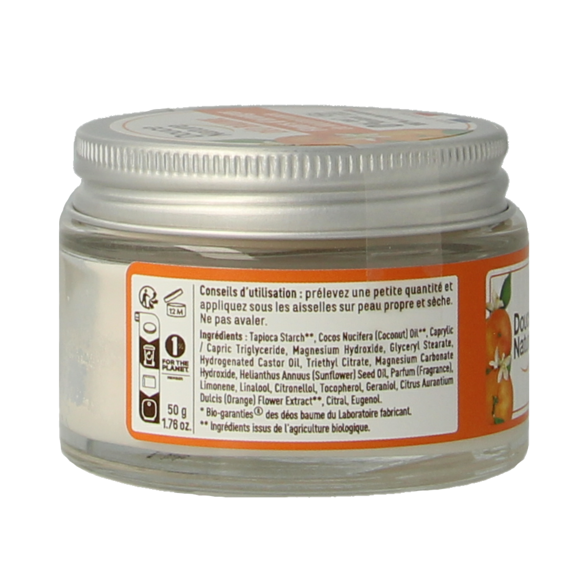 Douce Nature Deodorant balsem oranjebloesem 50 gram