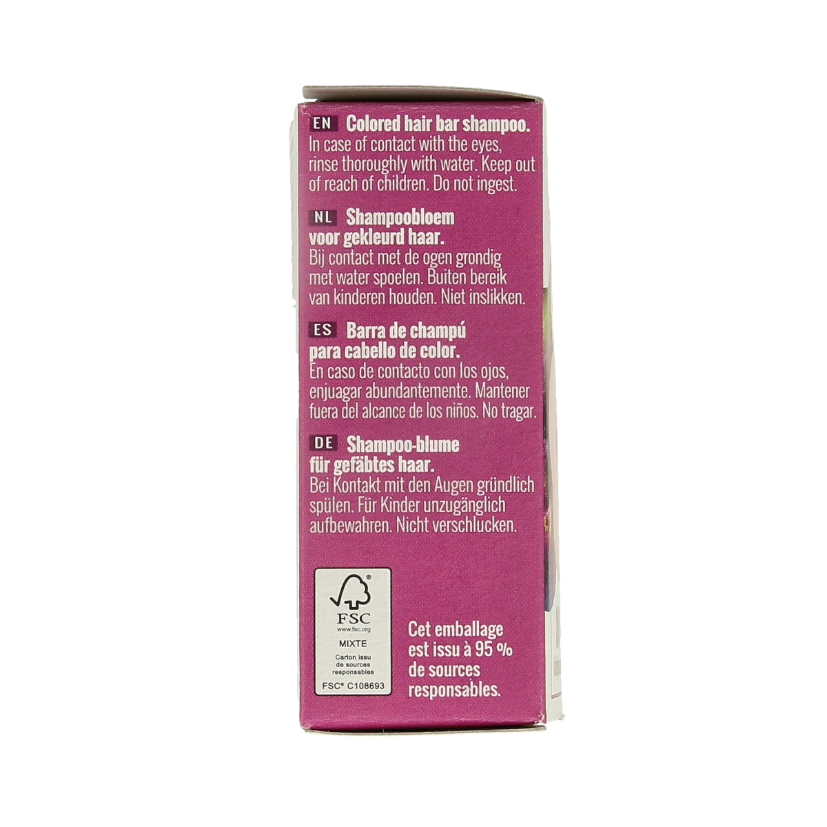 Douce Nature Shampoo bar gekleurd haar 85 gram