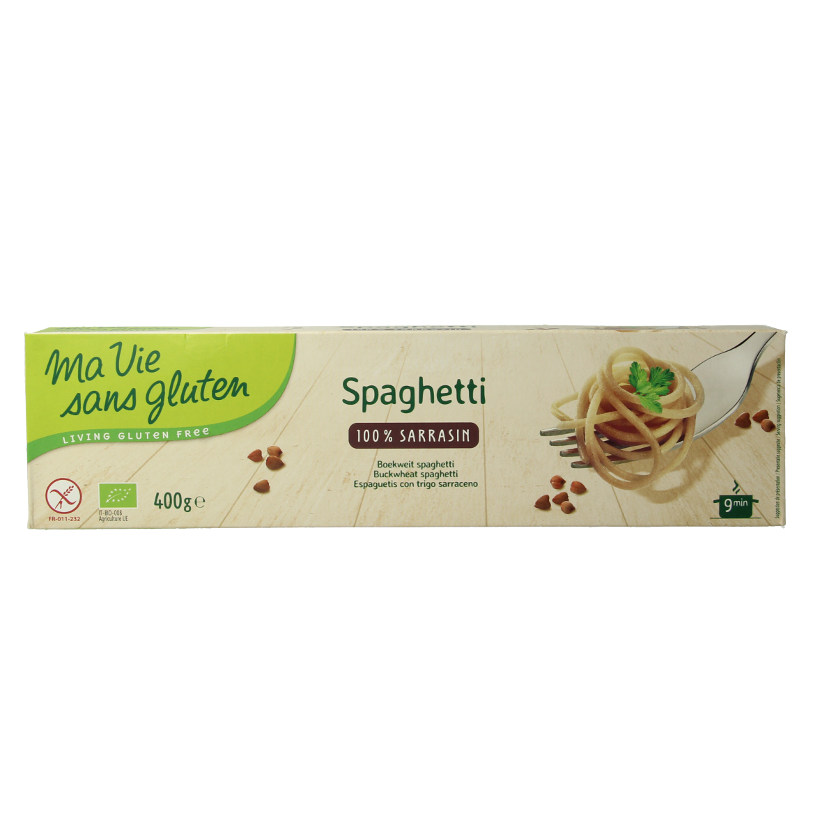 Ma Vie Sans Gluten Spaghetti boekweit biologisch 400 gram