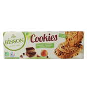 Bisson Choco hazelnoot cookies biologisch 175 gram