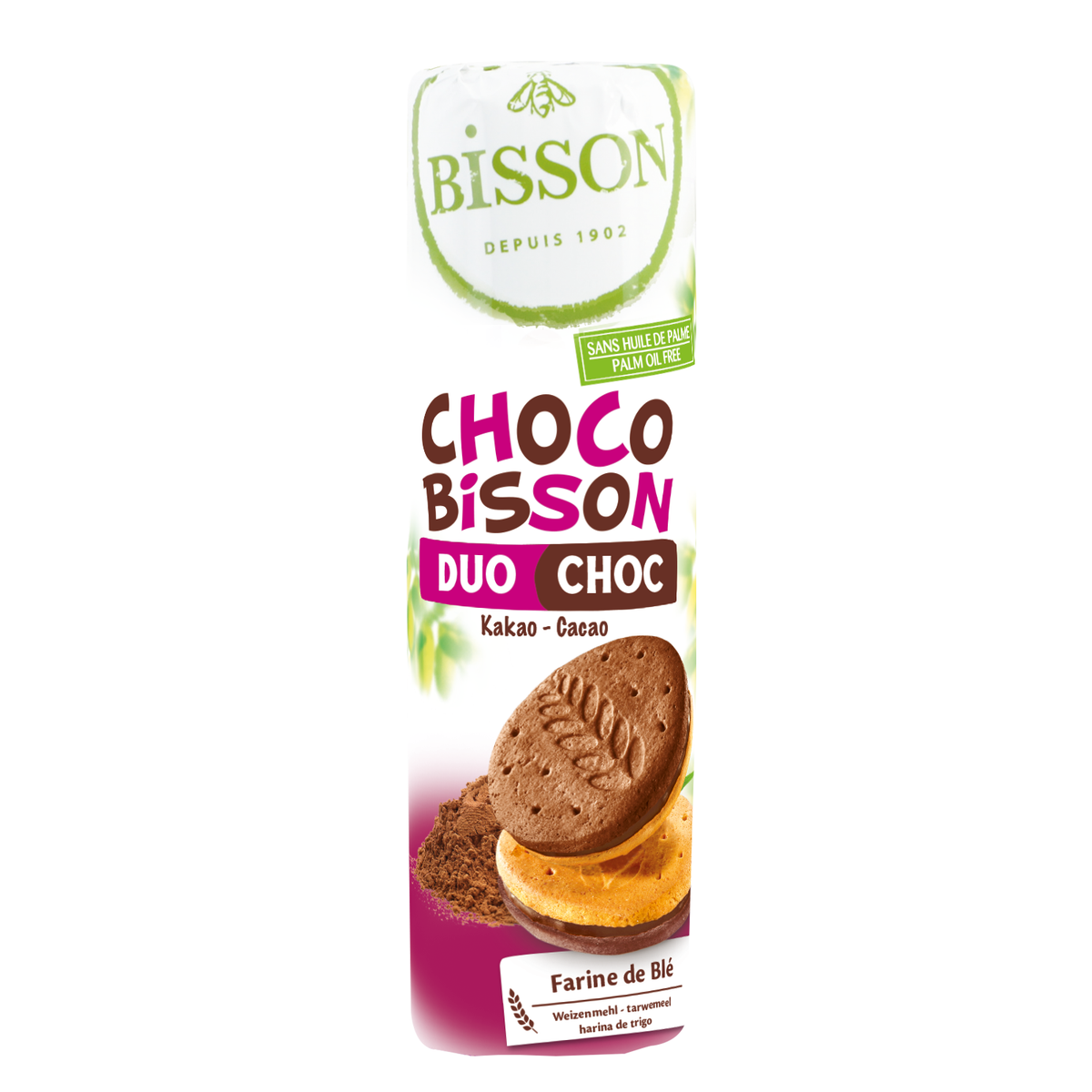 Bisson Choco duo choco biologisch 300 gram