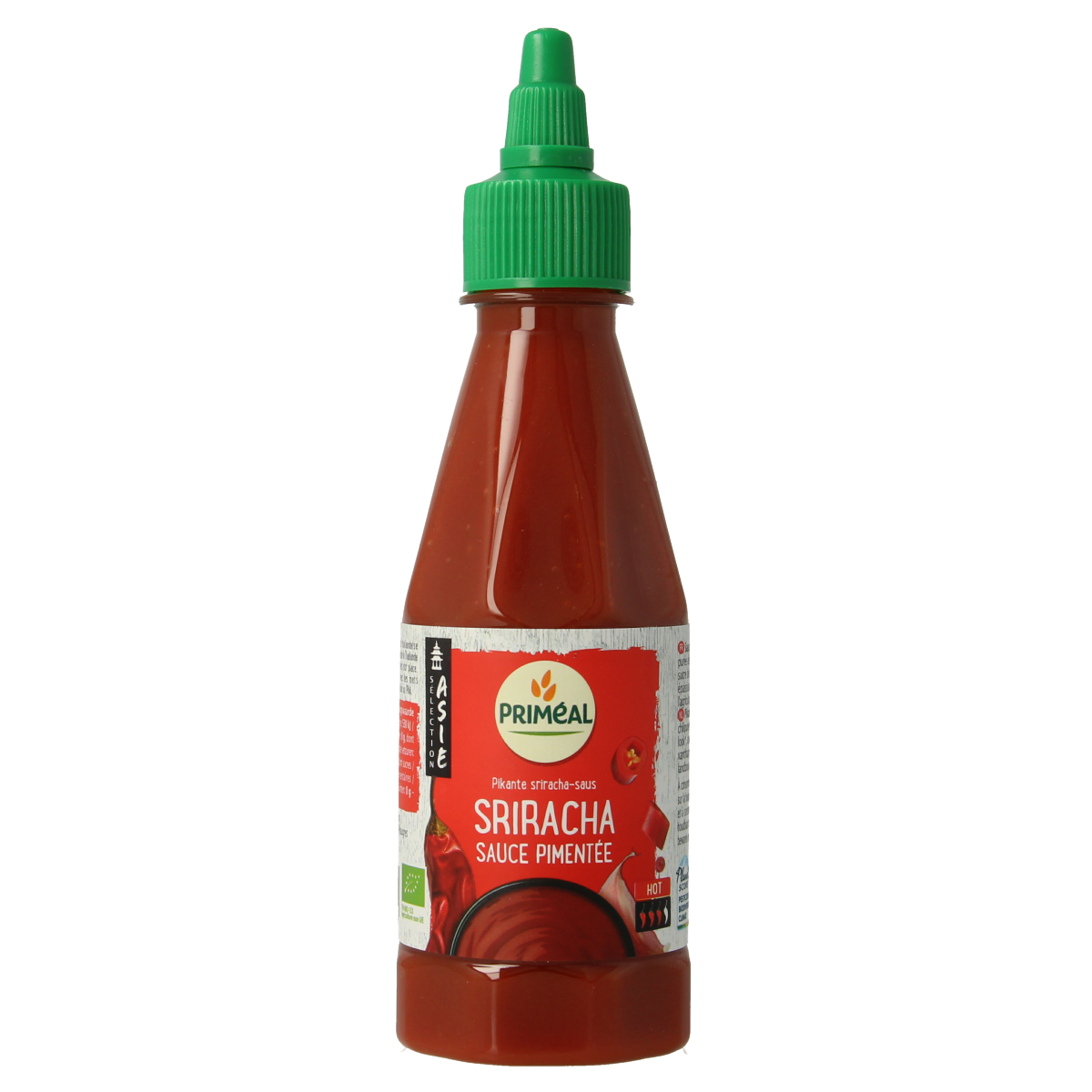 Primeal Chilisaus srirache pittig biologisch 250 gram