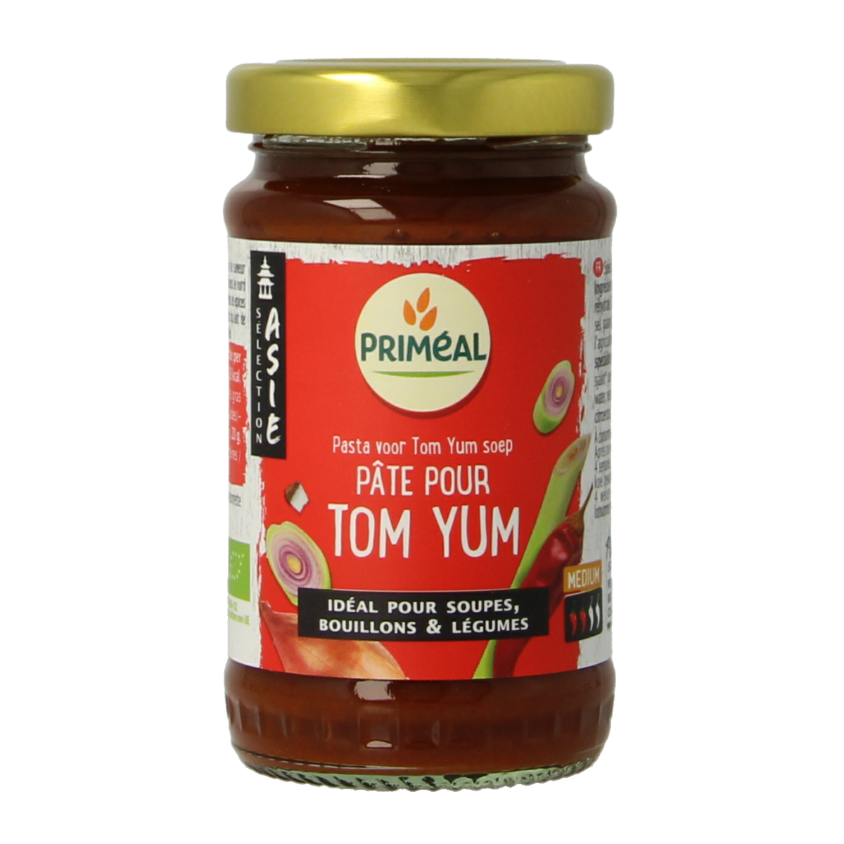 Primeal Tom yum pasta biologisch 120 gram