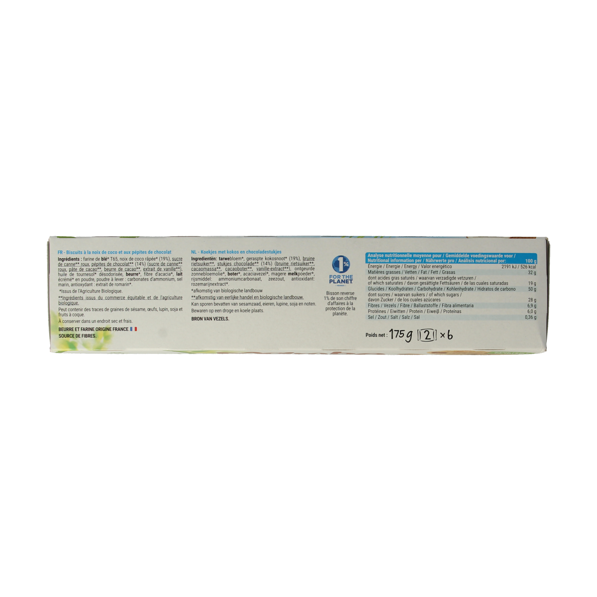 Bisson Coco choco mambo biologisch 175 gram