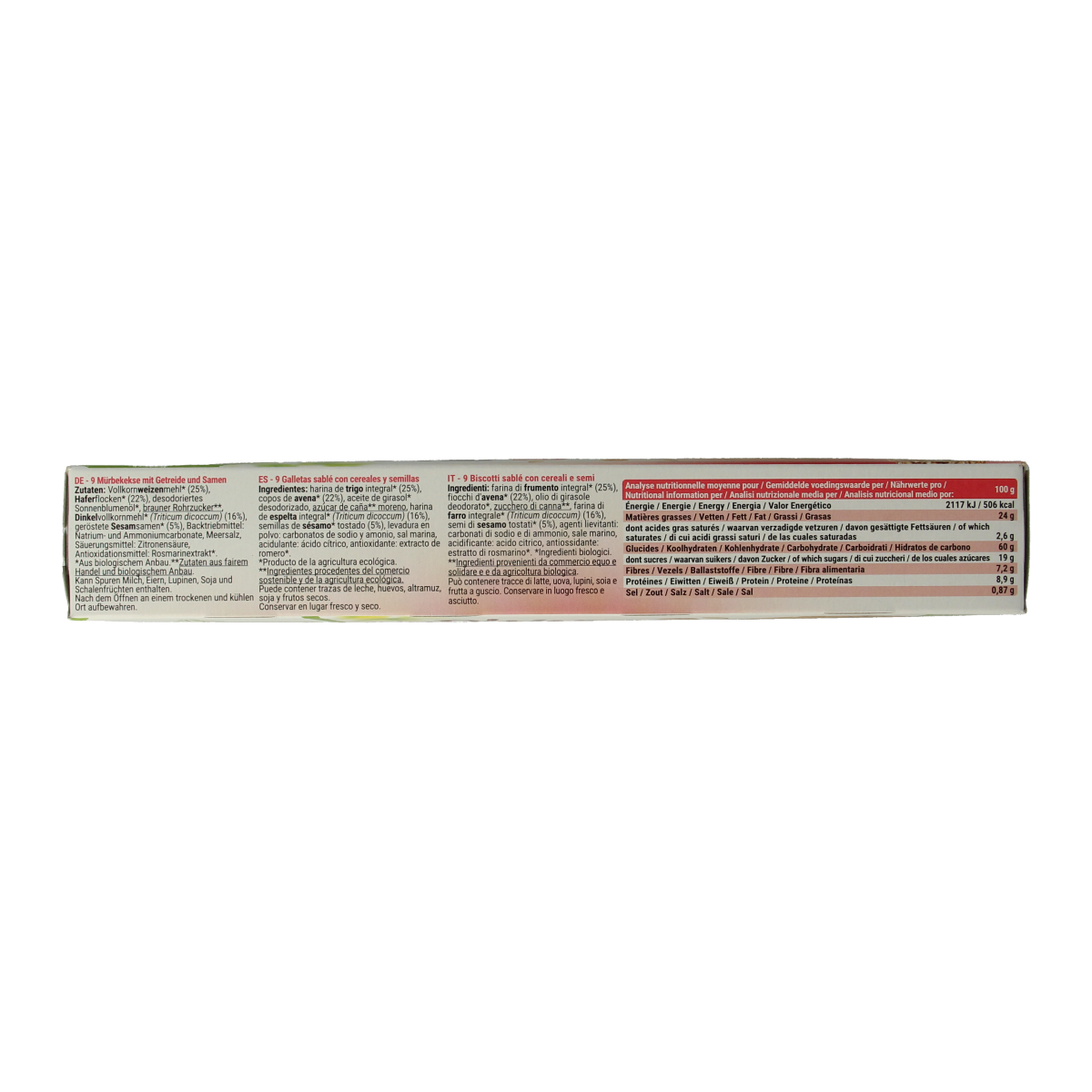 Bisson Les petits instants koekjes granen biologisch 150 gram