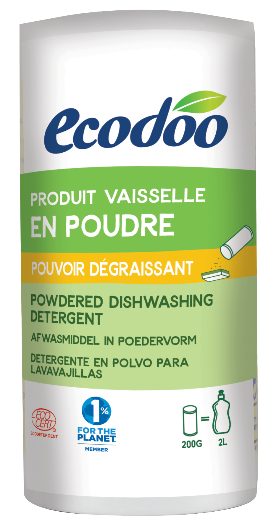 Ecodoo Vaatwaspoeder eco 200 gram