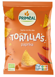Primeal Paprika tortillas bio 125 gram