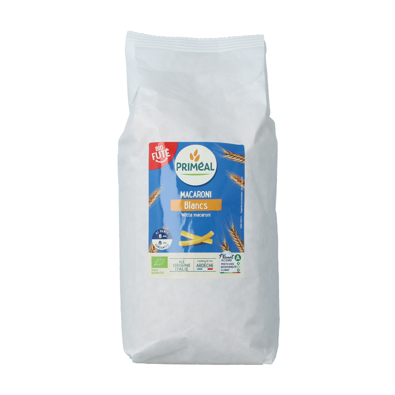 Primeal Witte macaroni bio 1 kg